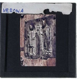 Verona, S. Zeno,Verona, Bronzetür von S. Zeno