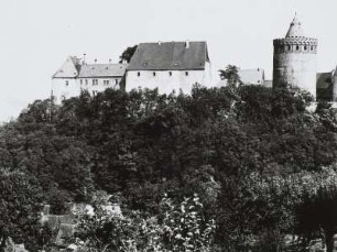 Leisnig, Burg Mildenstein, Ansicht von Nordosten