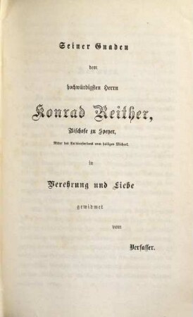 Nikolaus von Weis, Bischof zu Speyer, im Leben und Wirken : sammt Urkundenbuche, 1