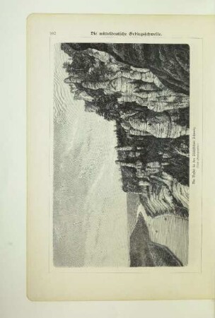 Die Bastei in der sächsischen Schweiz