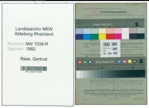 Entnazifizierung Gertrud Ress , geb. 05.11.1911 ()