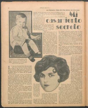 Mi casamiento secreto : La trágica vida de una reina de belleza