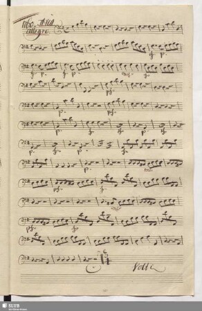 1160. Aria: Madama sà chi sono / Cimarosa, D.