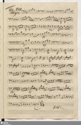 1160. Aria: Madama sà chi sono / Cimarosa, D.