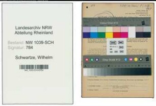 Entnazifizierung Wilhelm Schwartze , geb. 24.02.1891 (Angestellter)