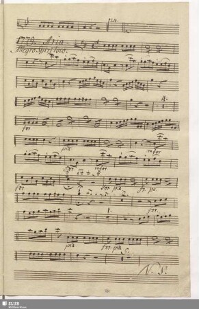 1779. Aria: Ho di me stesso orrore / Seydelmann, F.
