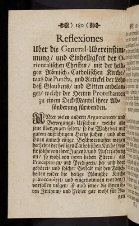 180-190, Unter vielen andern Argumenten und ...