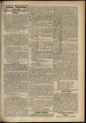 Dritte Ausgabe vom Samstag, den 07. September 1912.