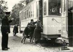 Kriegshilfsdienst der Frauen bei der BVG in Berlin