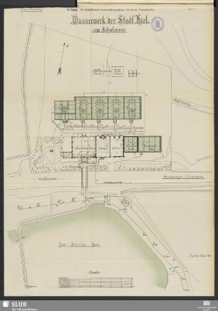 Tafel IV. Wasserwerk der Stadt Kiel am Schulensee