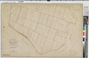 Büderich (Werl), Zusammenlegung Büderich, Bl.5 Brouillonkarte II Flur 7