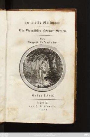 Neunter Band = Erster Theil: Familiengeschichten