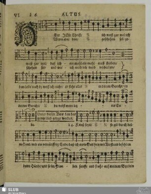 VI. Herr Jesu Christ ich weiß gar wohl
