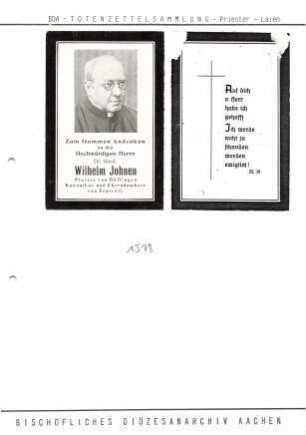 Johnen, Wilhelm