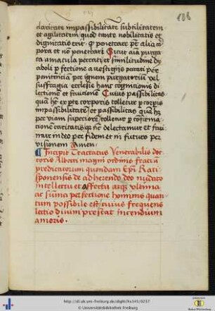 [106r - 131v] De fine religiosae perfectionis.