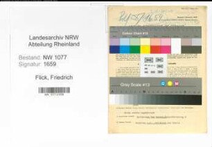 Entnazifizierung Friedrich Flick , geb. 02.12.1895 (Polizist)