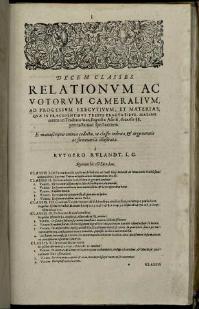 Quorum hic est Elenchus.