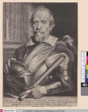 Don. Alvar. Bazan [Porträt des Generals Álvaro de Bazán; Alvaro Bazan; Portret van de commandant Don Álvaro de Bazán]