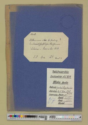 Abkommen über Lieferungen landwirtschaftlicher Maschinen: Bd. 2