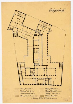 AEG-Hauptverwaltungsgebäude, Berlin: Grundriss EG