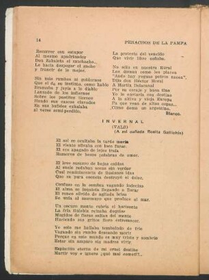 Invernal : (Vals). - (A mi cuñada Rosita Gallichio)