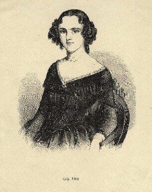 Bildnis von Luise Aston (1814-1871)