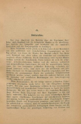 4. Deklaration.