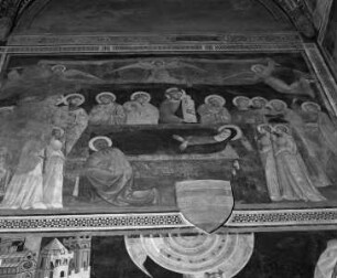 Kapellenausmalung — Szenen aus dem Marienleben — Tod Mariens