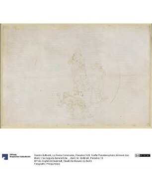 La Divina Commedia, Paradiso XVIII. Fünfte Planetensphäre (Himmel des Mars): Cacciaguida benennt die seligen Mitstreiter für den Glauben - Übergang in die Sphäre des Jupiter