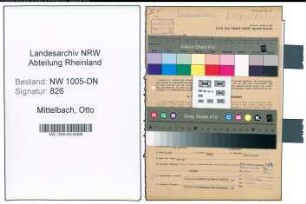 Entnazifizierung Otto Mittelbach , geb. 24.07.1897 (Kohlenhaendler)