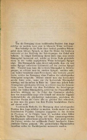 Über Lissajous'sche Curven : Von A. Himstedt. Inaug.-Diss. d. Univ. Göttingen