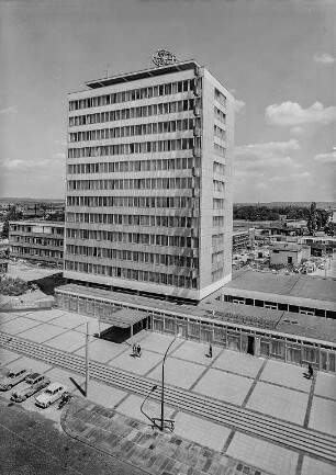 Ostra-Allee : Haus der Presse, Dresden, 1966