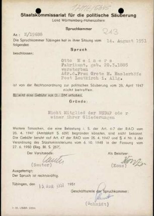 Meiners, Otto