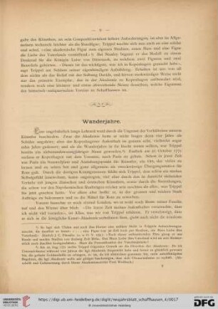 Wanderjahre