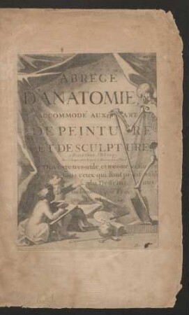 Abrégé D'Anatomie, Accomodé Aux Arts De Peinture Et Sculpture