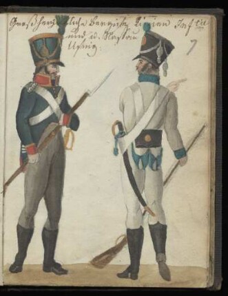 Berg u. Nassau-Usingen: Linien-Infanterie