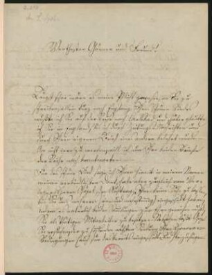 Brief an Louis Spohr : 27.11.1842