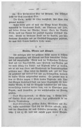 8. Brüche, Moore und Sümpfe