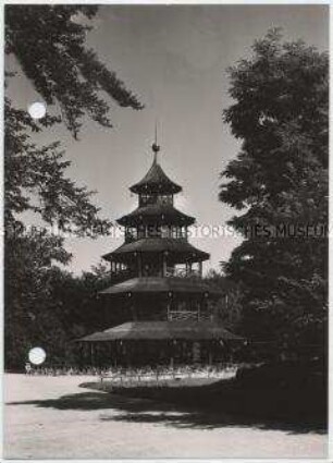 München, Englischer Garten, Chinesischer Turm