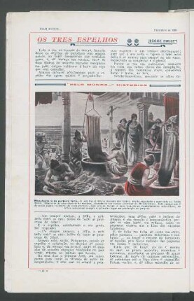 "Pelo mundo..." histórico : Manufactura da púrpura tyria