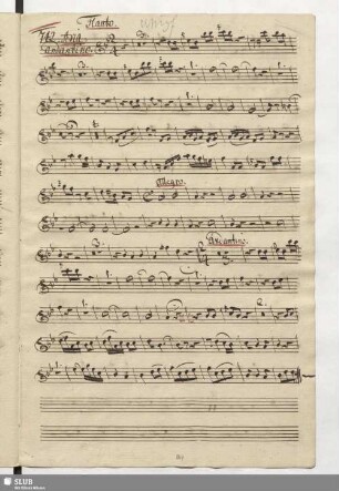 742. Aria: Belle luci vezzosette / Naumann, J.G.