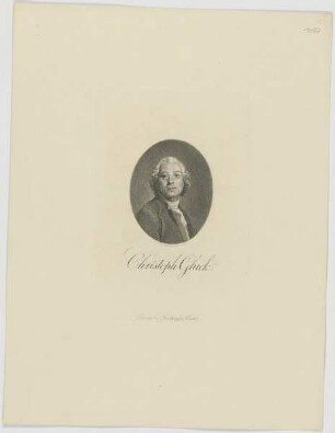 Bildnis des Christoph Gluck