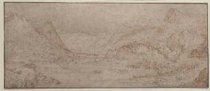 Berg- und Flusslandschaft (Ticino-Tal)