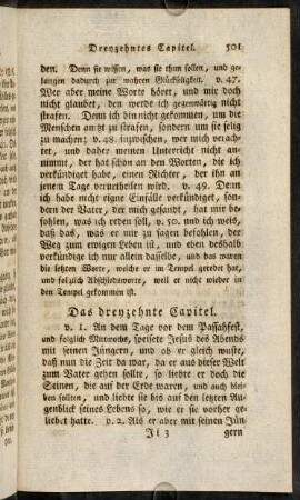 501-512, Das dreyzehnte Capitel. - Das vierzehnte Capitel.