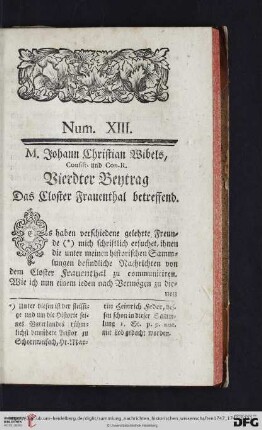 Num. XIII