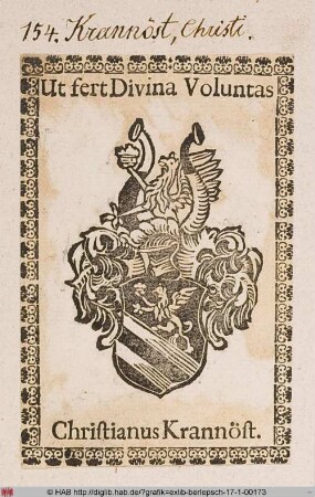 Wappen des Christian Krannöst