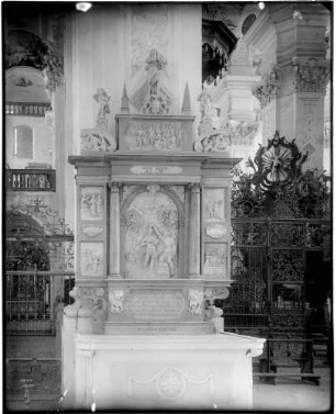 Schöntal Kloster Schöntal Abteikirche Sankt Joseph Langhaus Johannesaltar von Michael Kern (um 1630)
