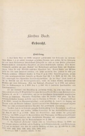 Fünftes Buch. Erbrecht