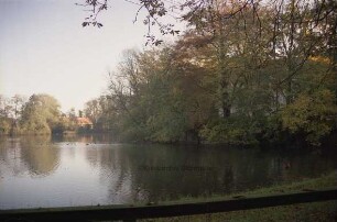 Altfresenburg: Teich hinter dem Herrenhaus