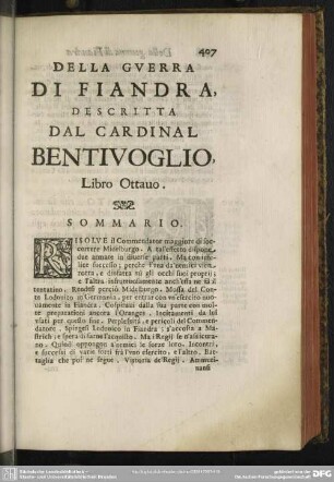 Libro Ottavo
